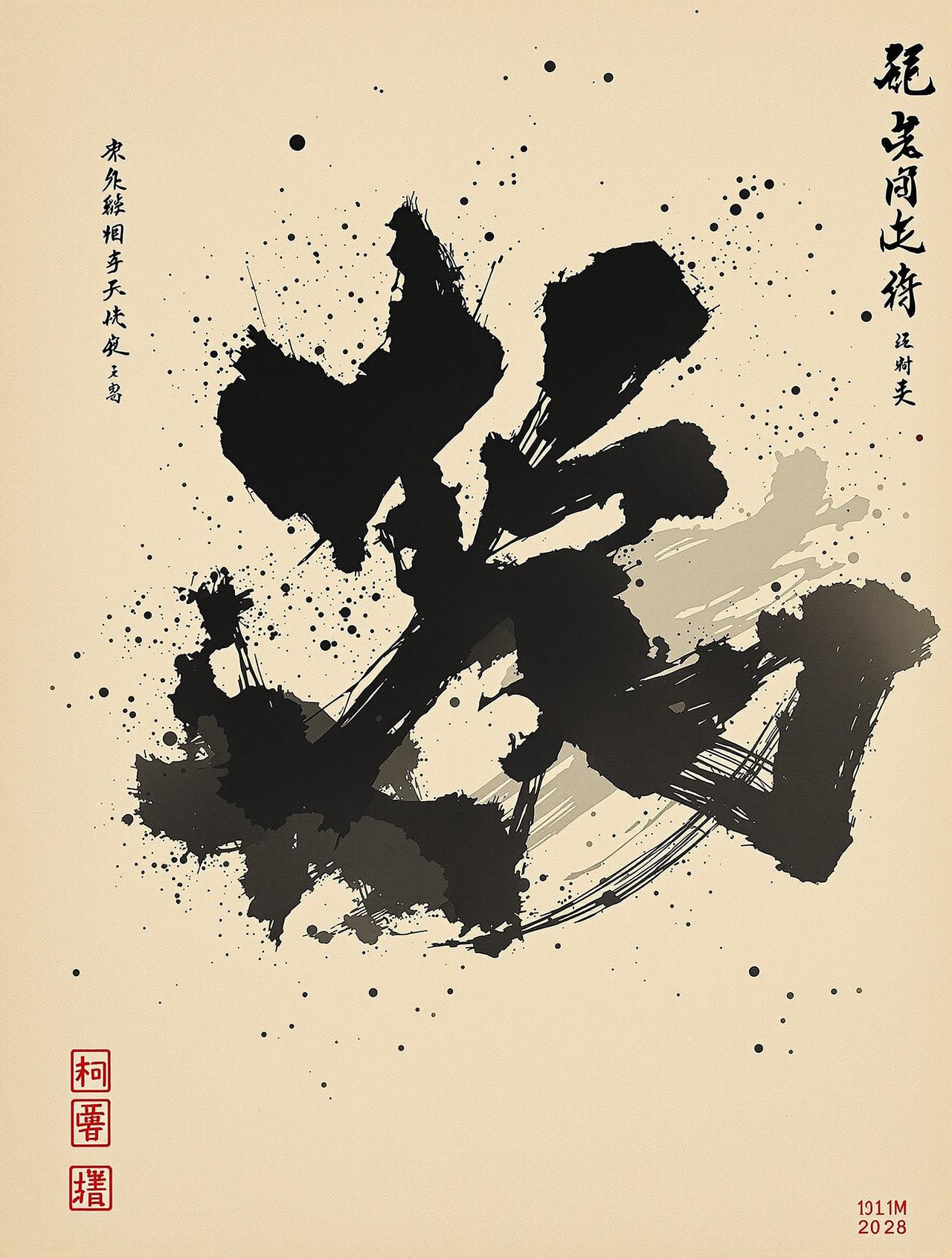 月亮影院出品艺术纪录片《水墨丹青》高清海报